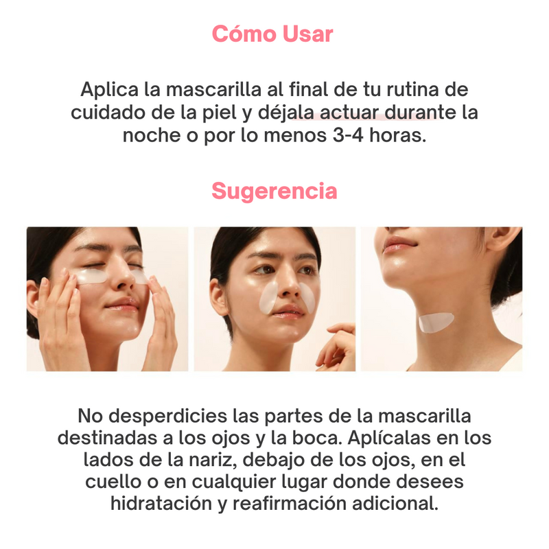 KIT 5x Mascarilla de Bio-Colágeno con B-52 y Ácido Hialurónico - 🔥 PROMOCIÓN DE FIN DE AÑO! ¡Últimos 10 días de oferta! 🔥